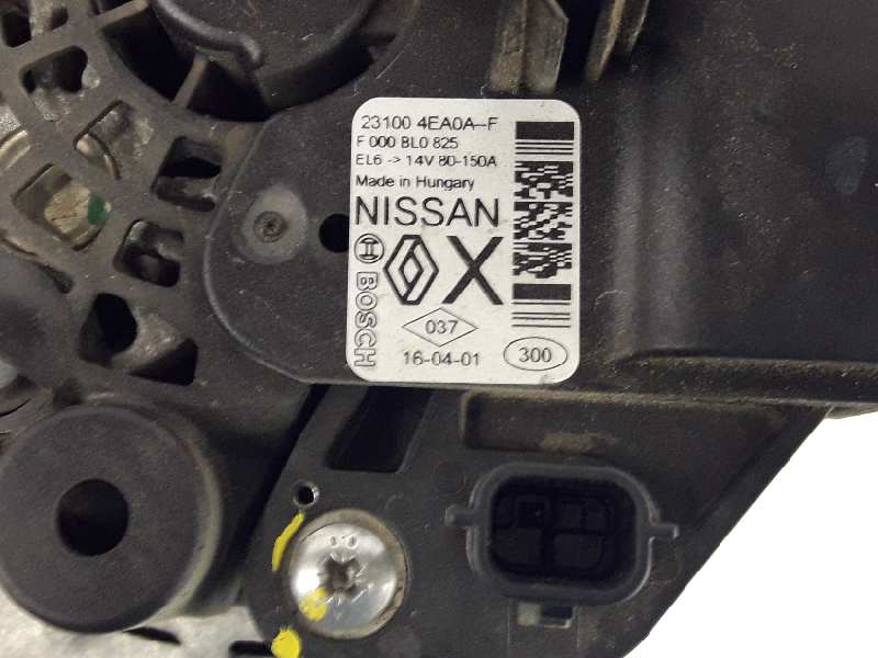 NISSAN Qashqai 2 generation (2013-2023) Generatorius 231004EA0A,231004EA0A 19897129