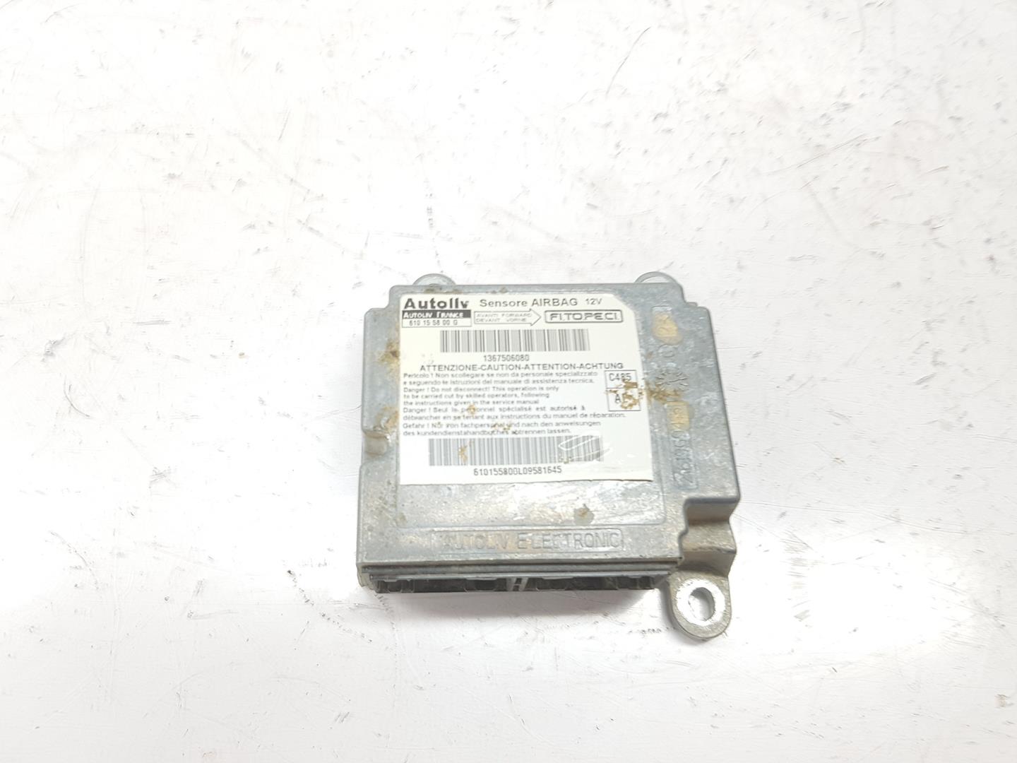 PEUGEOT Bipper 1 generation (2008-2020) SRS Control Unit 1367506080, 1367506080 19938664