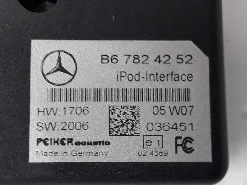 MERCEDES-BENZ B-Class W245 (2005-2011) Other Control Units B67824252, B67824252 19698301