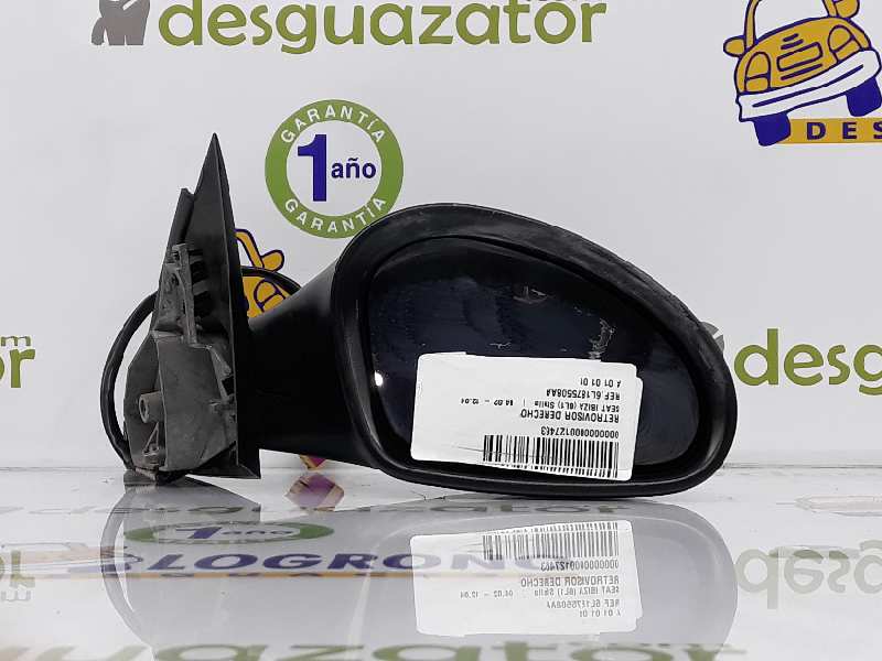 SEAT Ibiza 3 generation (2002-2008) Зеркало передней правой двери 6L1857508AA,6L1857508AA,2222DL 26353315