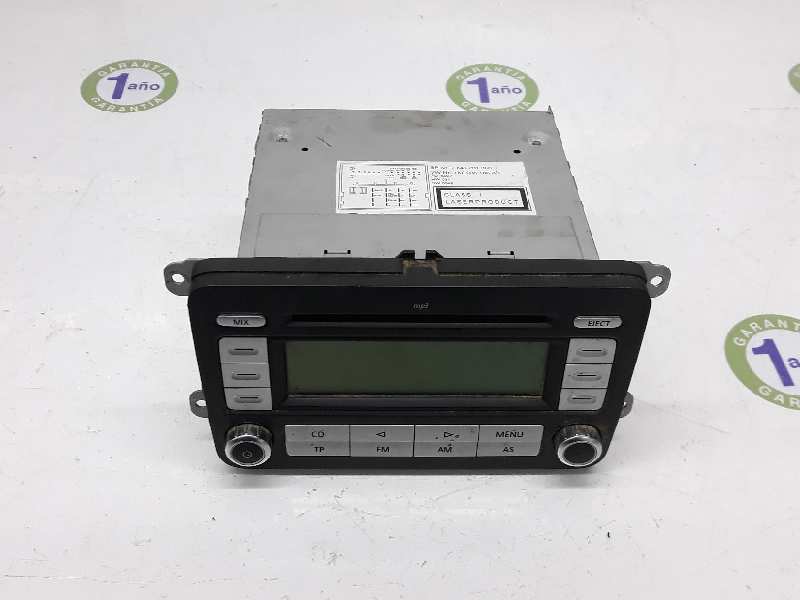 VOLKSWAGEN Golf 5 generation (2003-2009) Musikspelare utan GPS 1K0035186AD, RCD300MP3, 7646281360 19662235