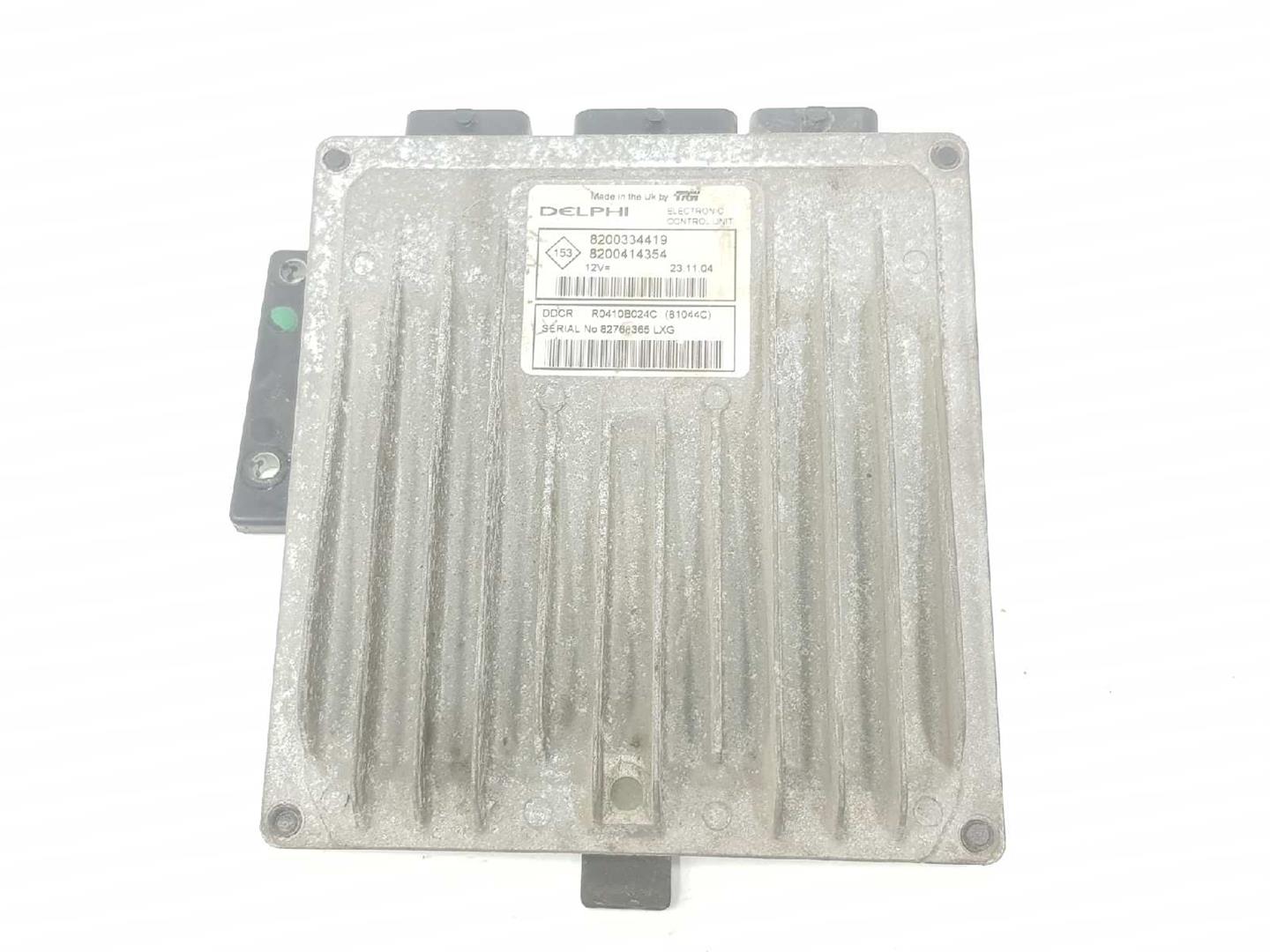 RENAULT Scenic 2 generation (2003-2010) Engine Control Unit ECU 8200334419, 8200414354, 2222DL 19751121