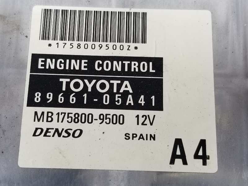 TOYOTA Avensis 2 generation (2002-2009) Блок управления двигателем 8978005040, 8978005040 19715542