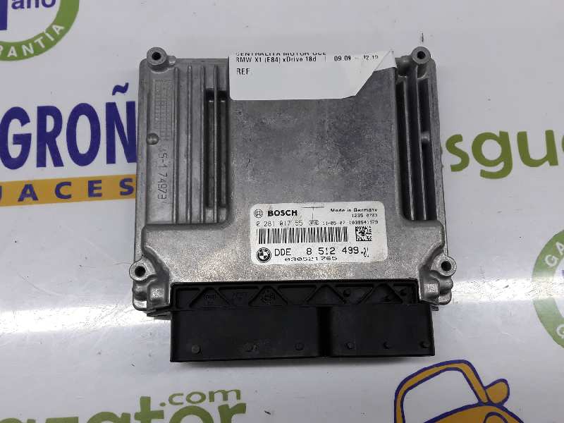 BMW X1 E84 (2009-2015) Motorkontrolenhed ECU 13618512499,13618512499 19583296