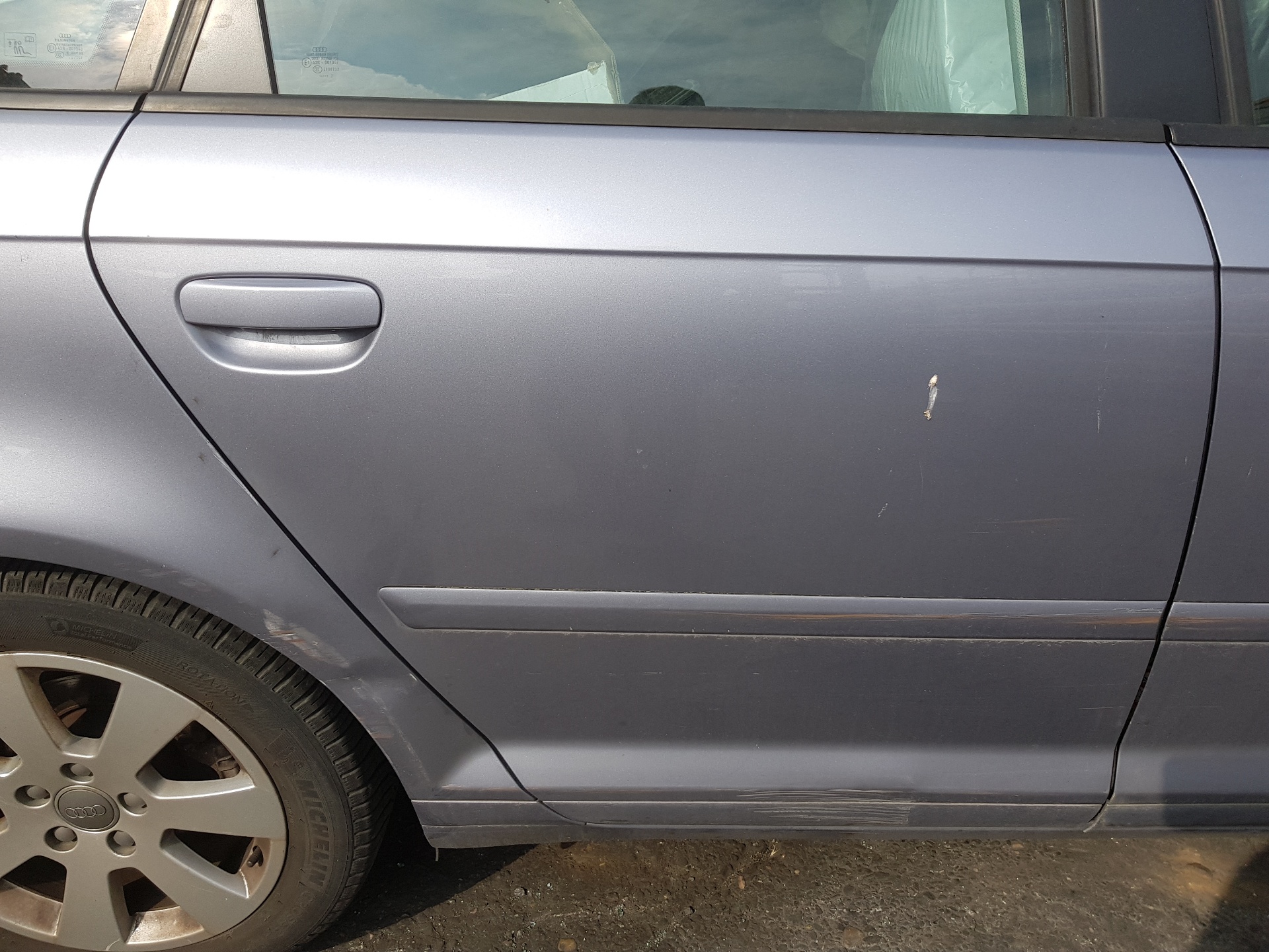 AUDI A2 8Z (1999-2005) Front Right Door 8P4831052A,8P4831052A,GRIS 22933236