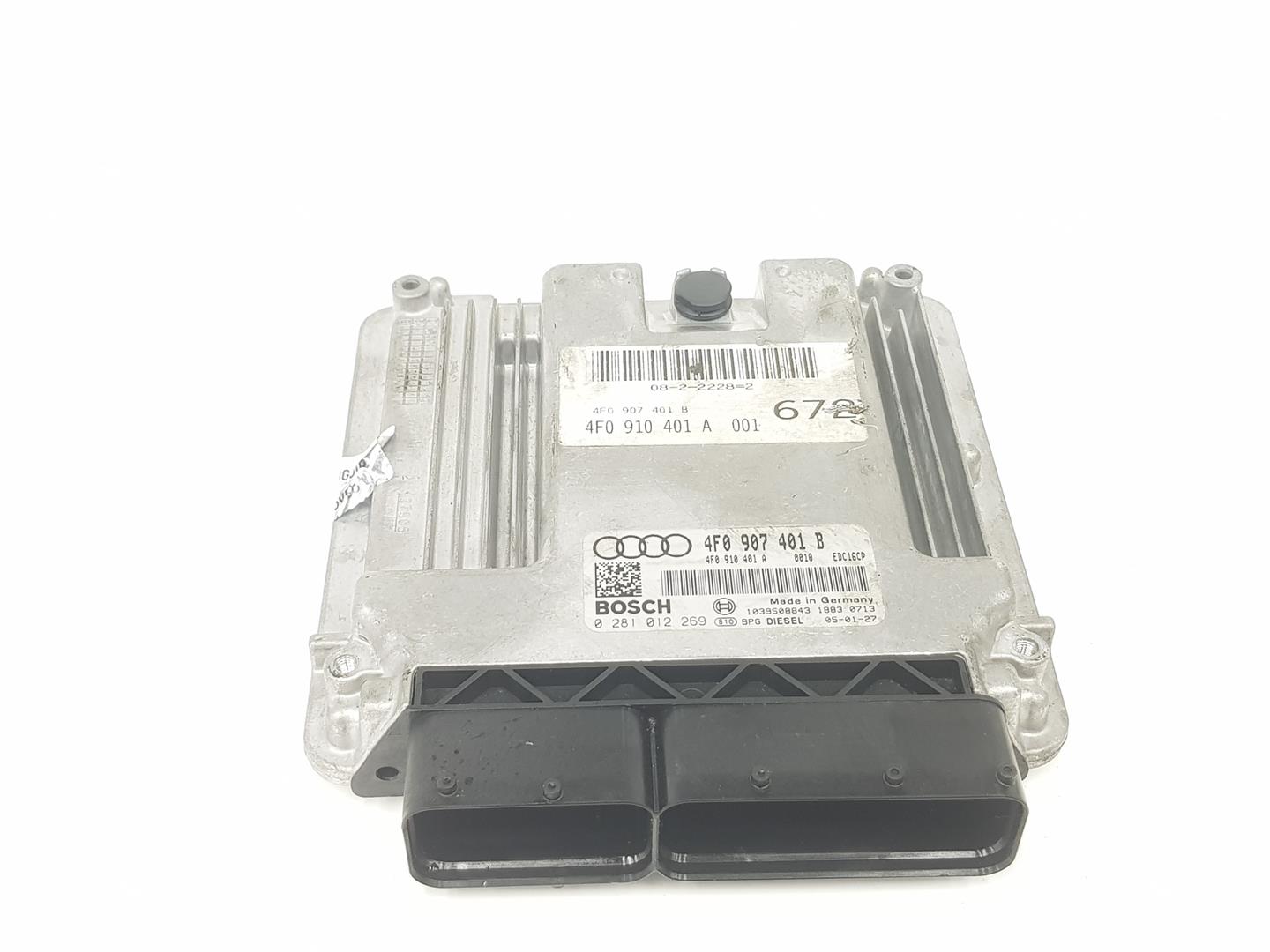 AUDI A6 C6/4F (2004-2011) Calculateur d'unité de commande du moteur 4F0907401B,4F0910402L 24247250