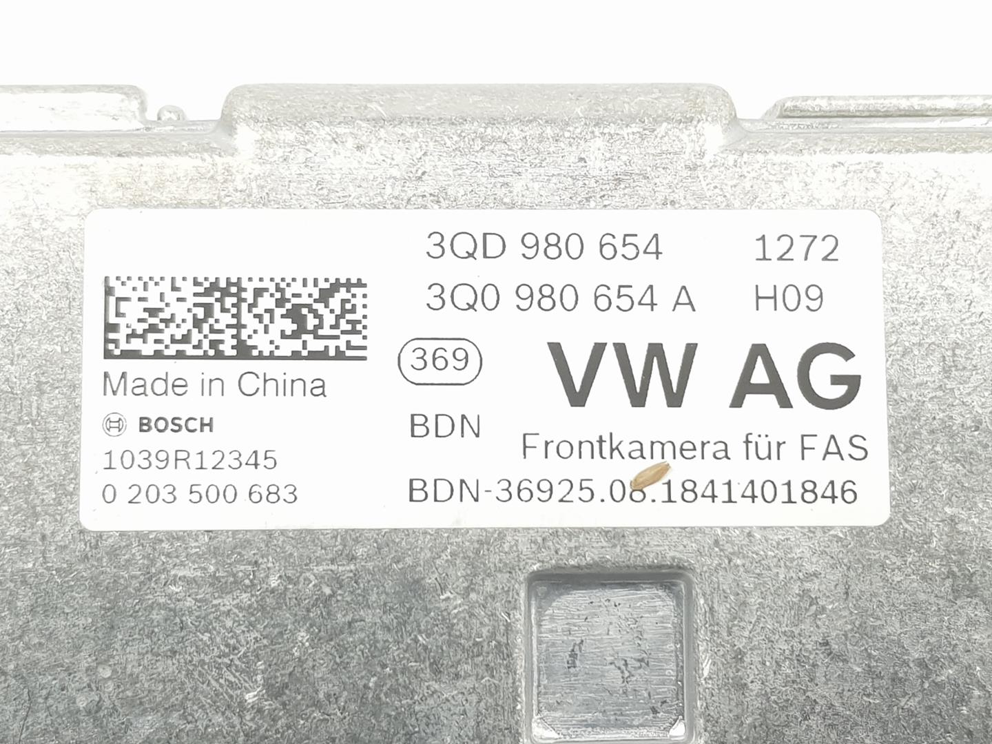 VOLKSWAGEN Golf 7 generation (2012-2024) Front Camera 3QD980654, 0203500683 19857377