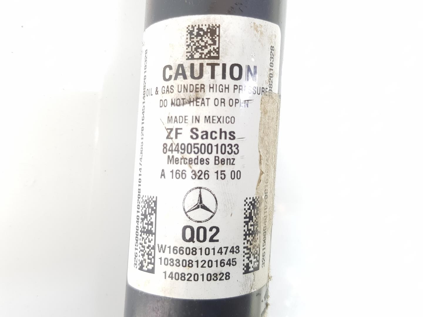 MERCEDES-BENZ M-Class W166 (2011-2015) Galinis kairys amortizatorius A1663200030,A1663200030 24148776