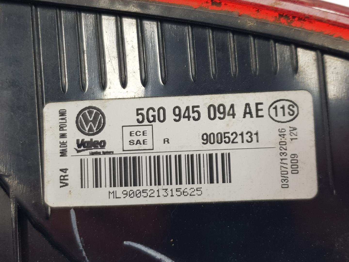 VOLKSWAGEN Golf 7 generation (2012-2024) Far dreapta față 5G0945094AE,5G0945094AE 24142560