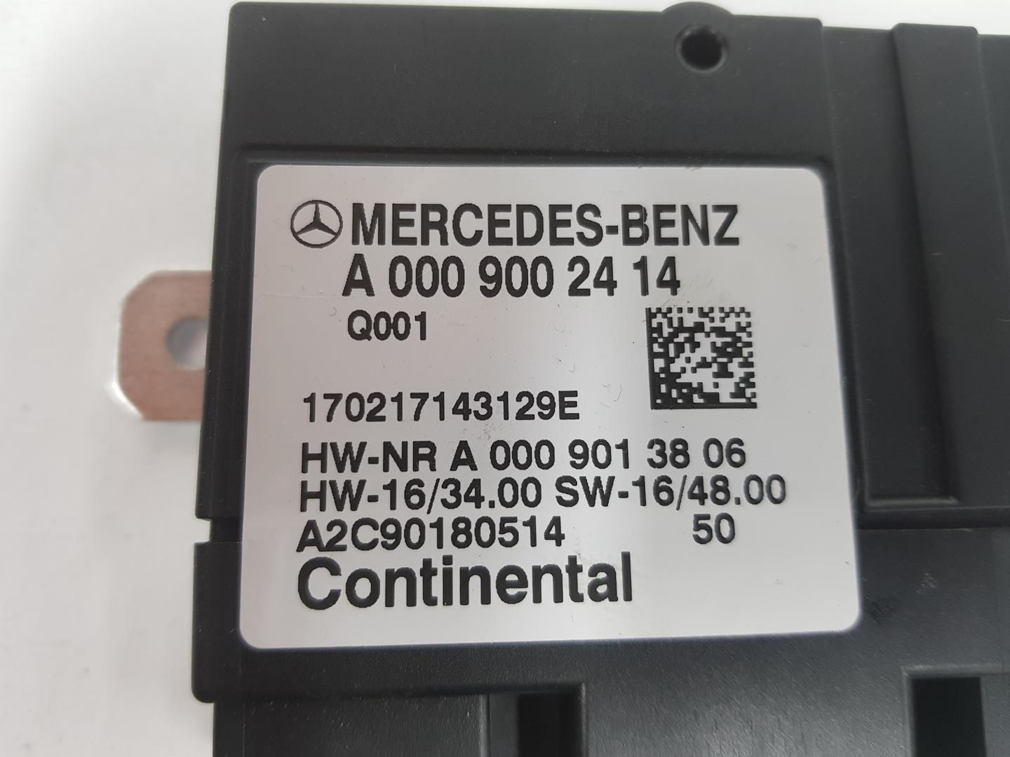 MERCEDES-BENZ C-Class W205/S205/C205 (2014-2023) Kiti valdymo blokai A0009002414, A0009002414 19928567