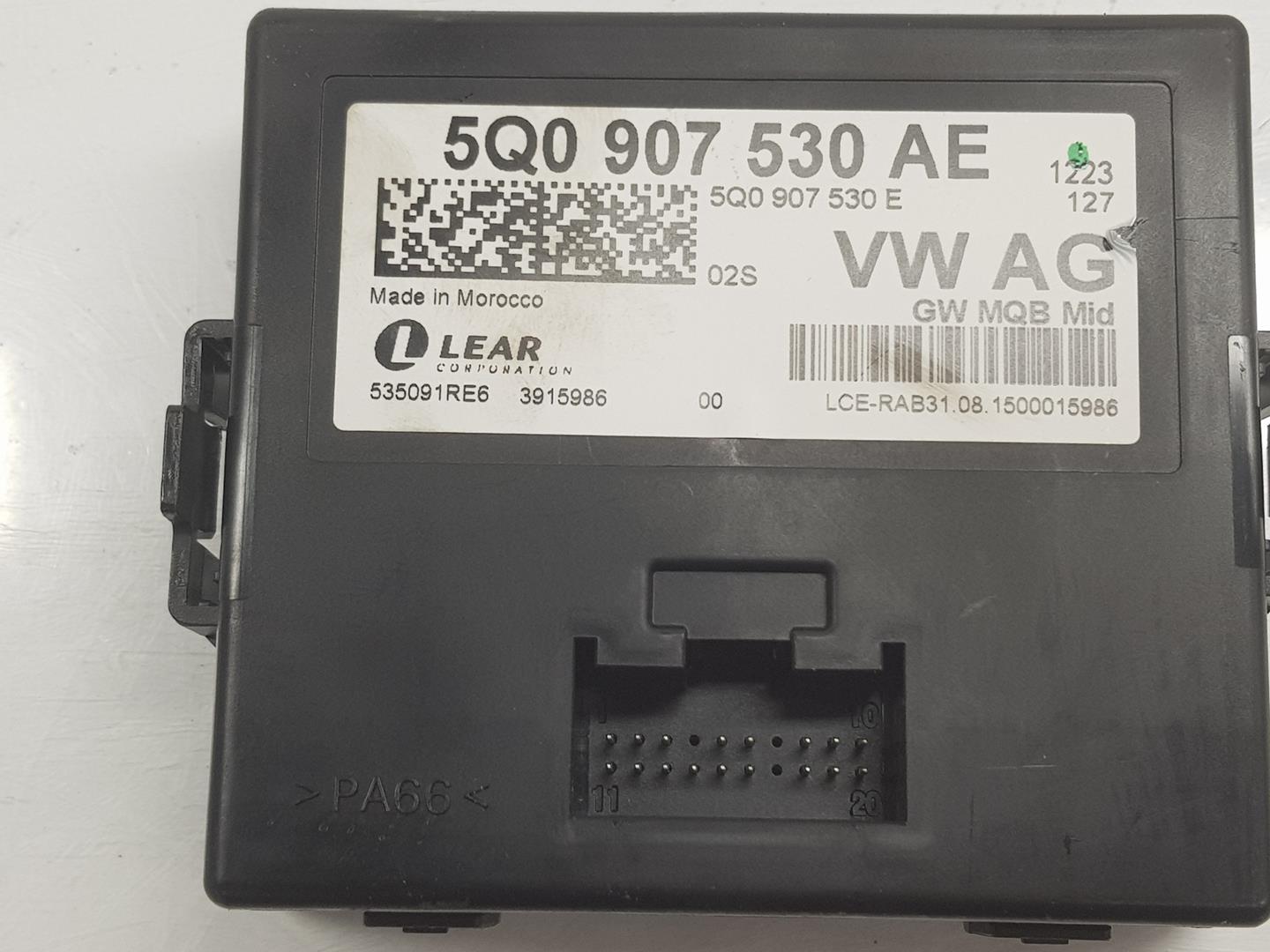 VOLKSWAGEN Variant VII TDI (2014-2024) Other Control Units 5Q0907530AF,5Q0907530AE 19841067