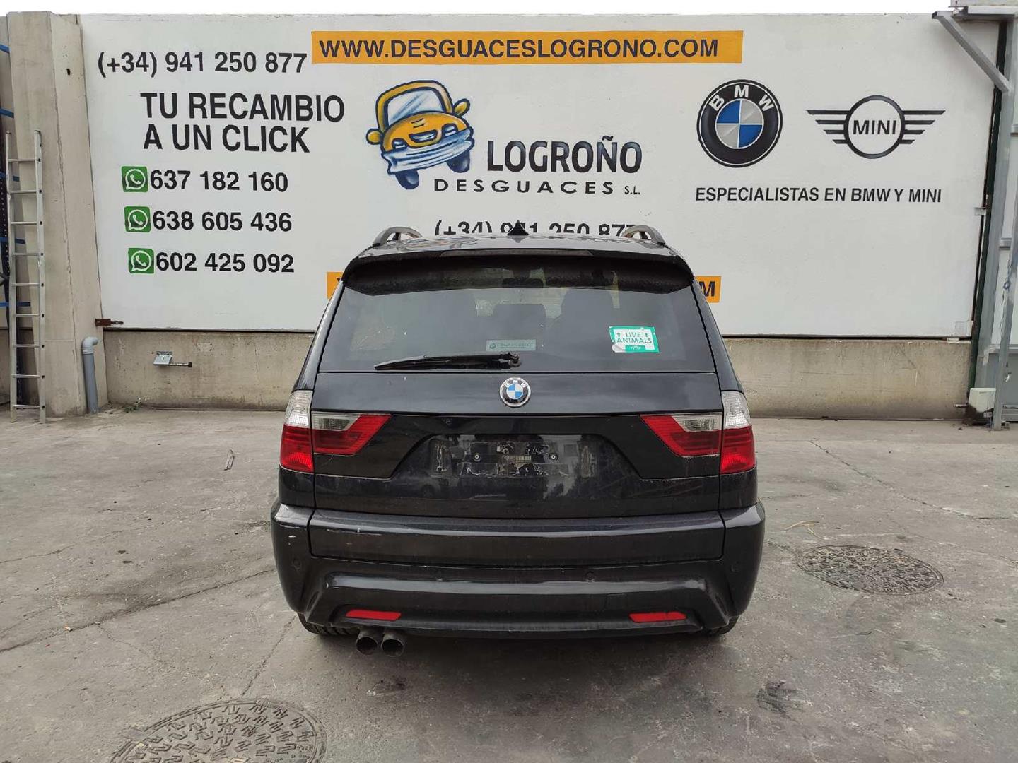 BMW X3 E83 (2003-2010) Стеклоподъемник задней правой двери 51353448252, 51353448252 19910989