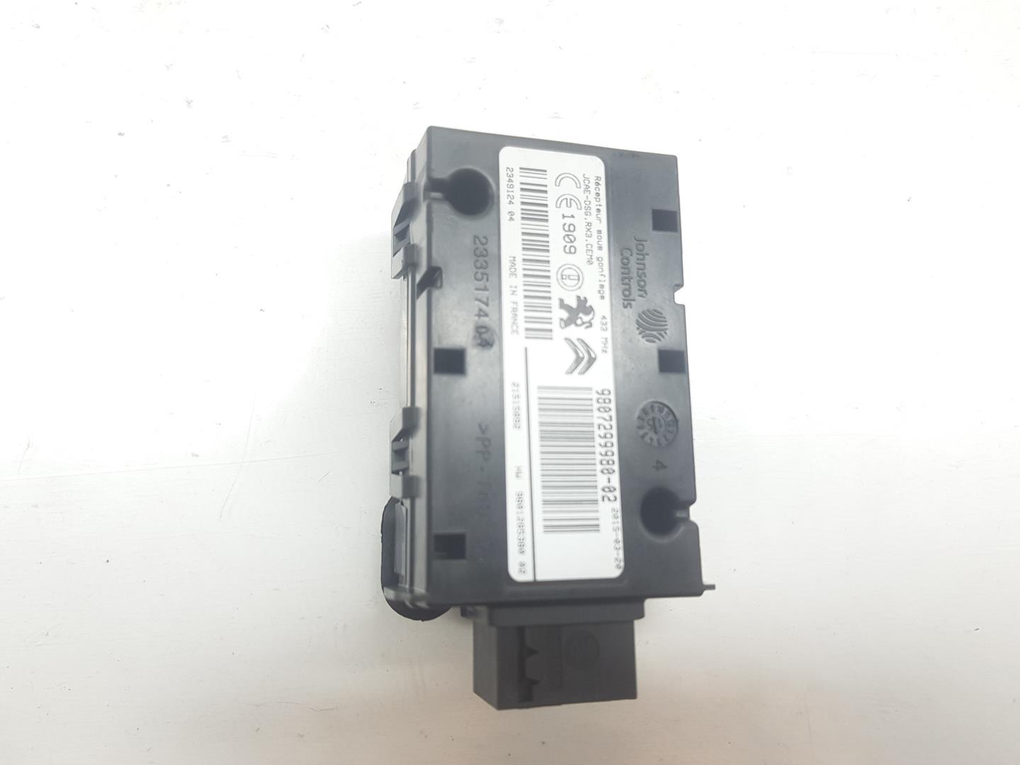 PEUGEOT 5008 1 generation (2009-2016) Other Control Units 9807299980,9807299980 19852458