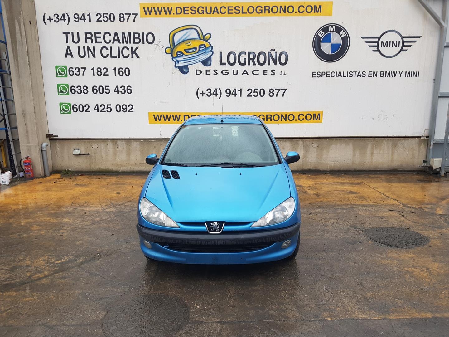 PEUGEOT 206 1 generation (1998-2009) Блок SRS 9650136980,2222DL 19911187