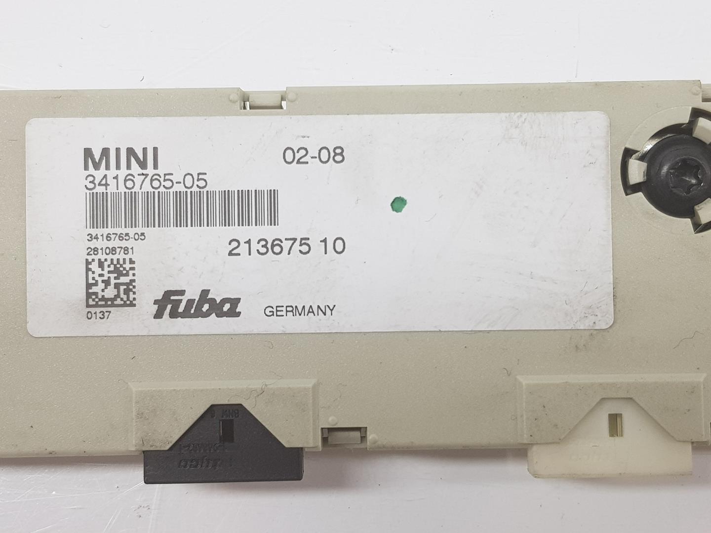 MINI Cooper R56 (2006-2015) Kiti valdymo blokai 3416765, 65203416765 24452083