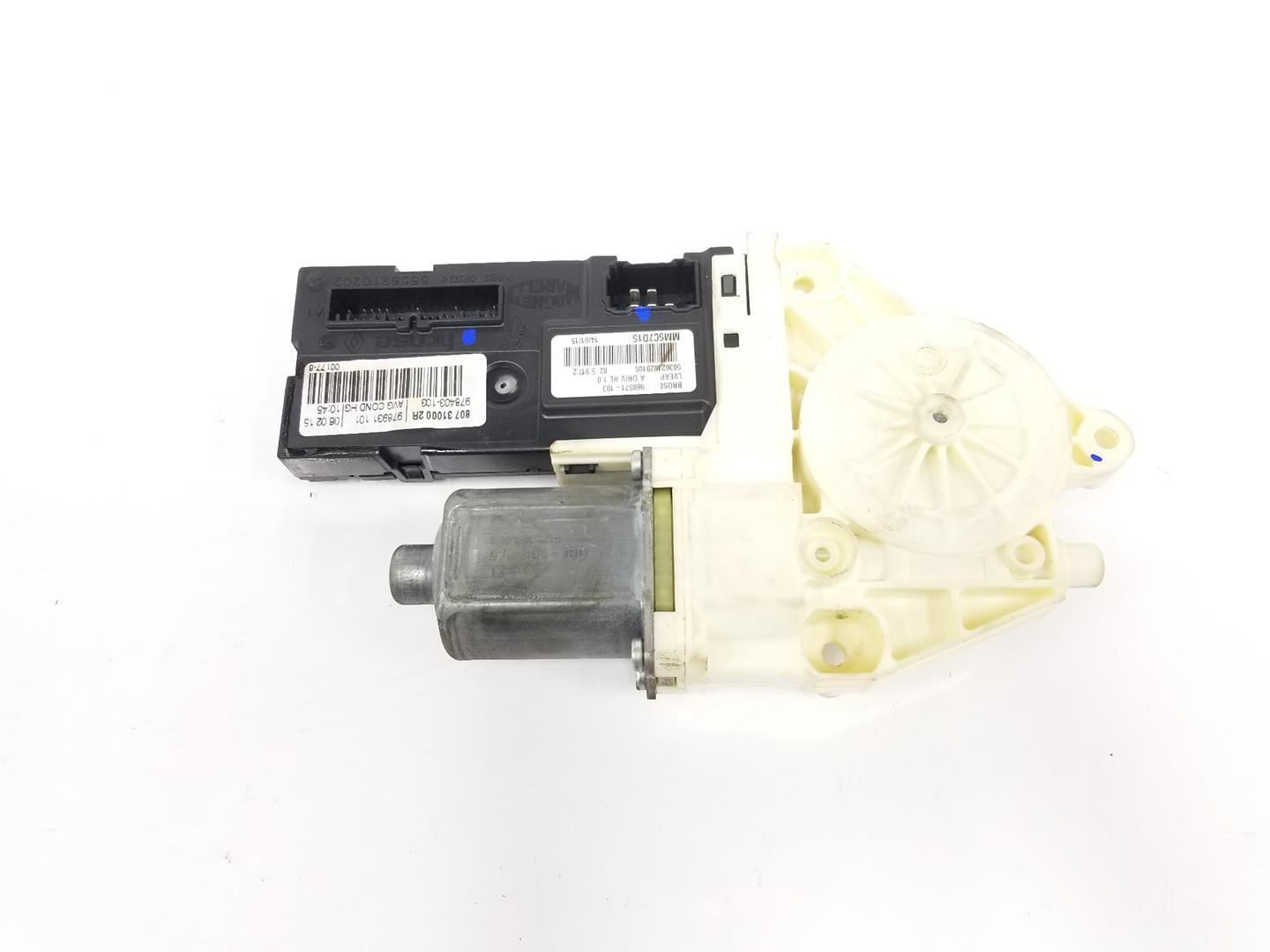 RENAULT Laguna 3 generation (2007-2015) Front Left Door Window Regulator Motor 807310002R,0130822330 19872535