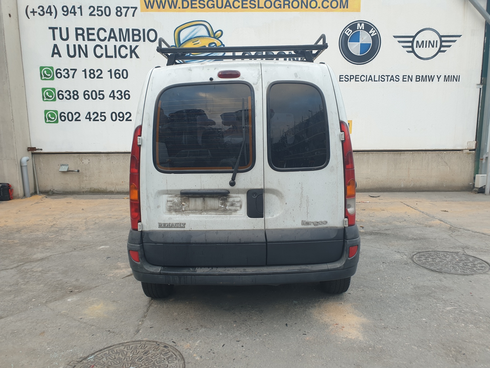 RENAULT Kangoo 1 generation (1998-2009) Ліва передня крило 7751718631,7751718631,COLORBLANCOO389 24235755