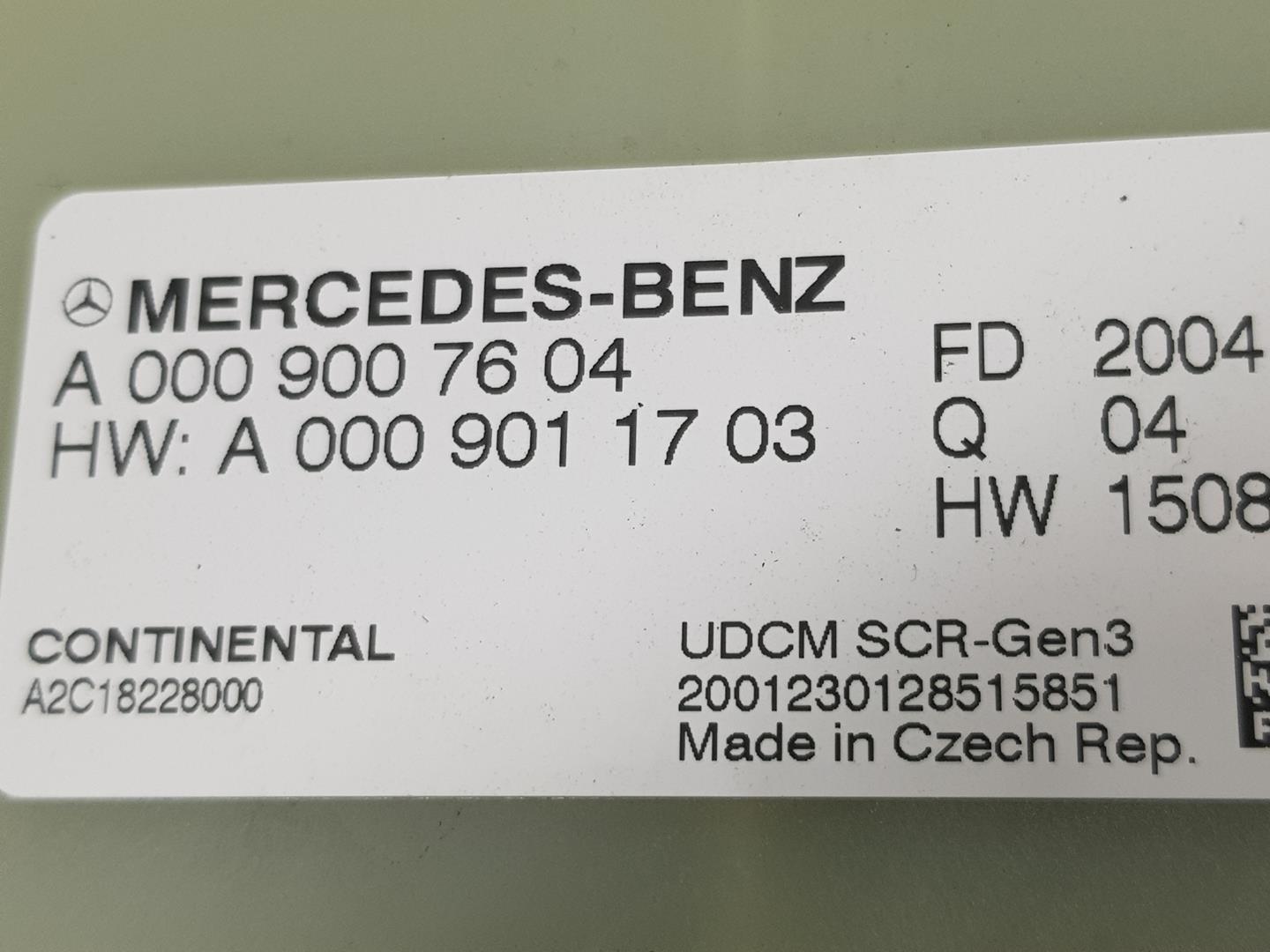 MERCEDES-BENZ Sprinter 2 generation (906) (2006-2018) Kiti valdymo blokai A0009007604, A0009011703 24231907