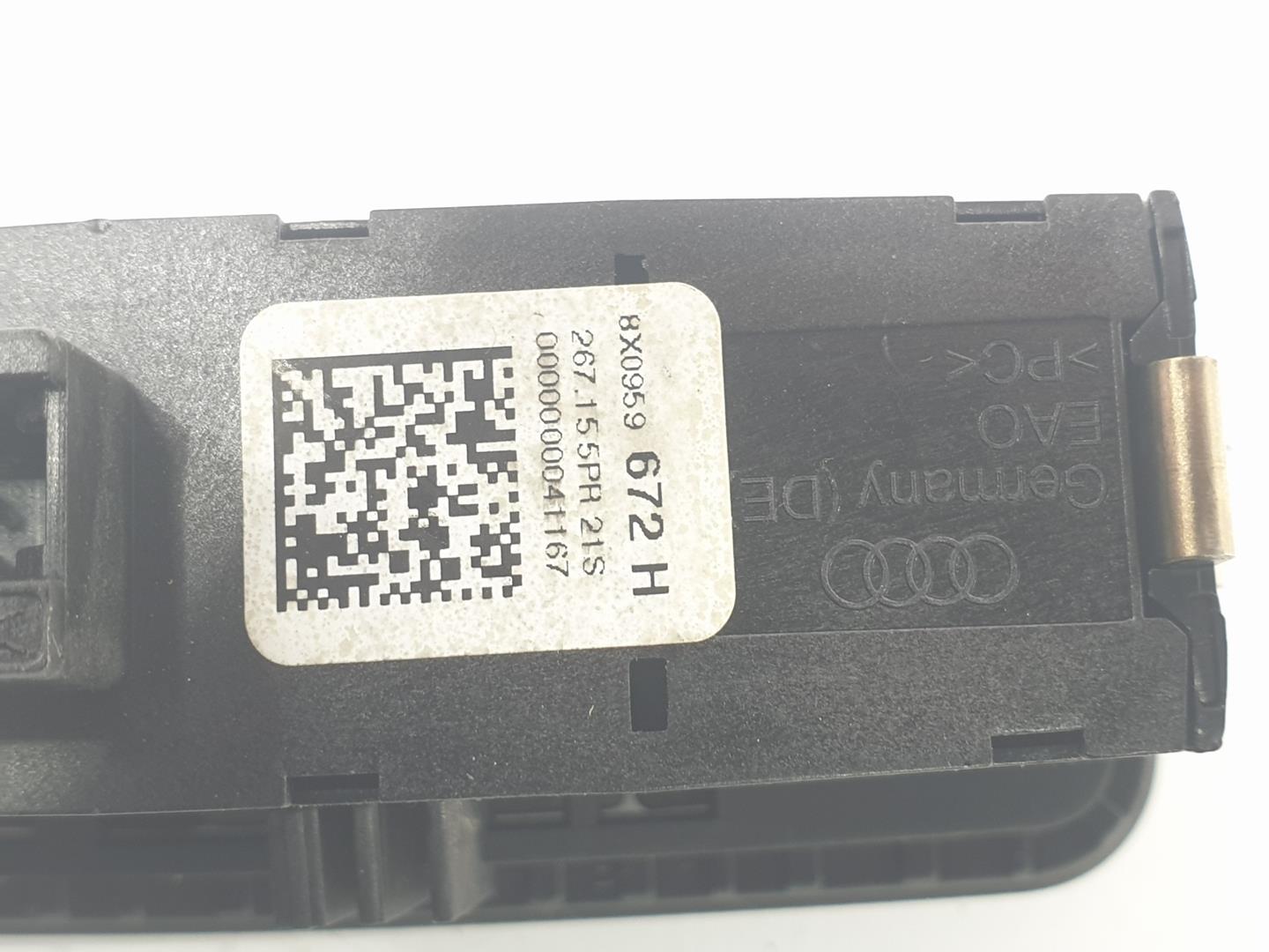 AUDI A1 8X (2010-2020) Hazard button 8X0959672H, 8X0959672H 23499606