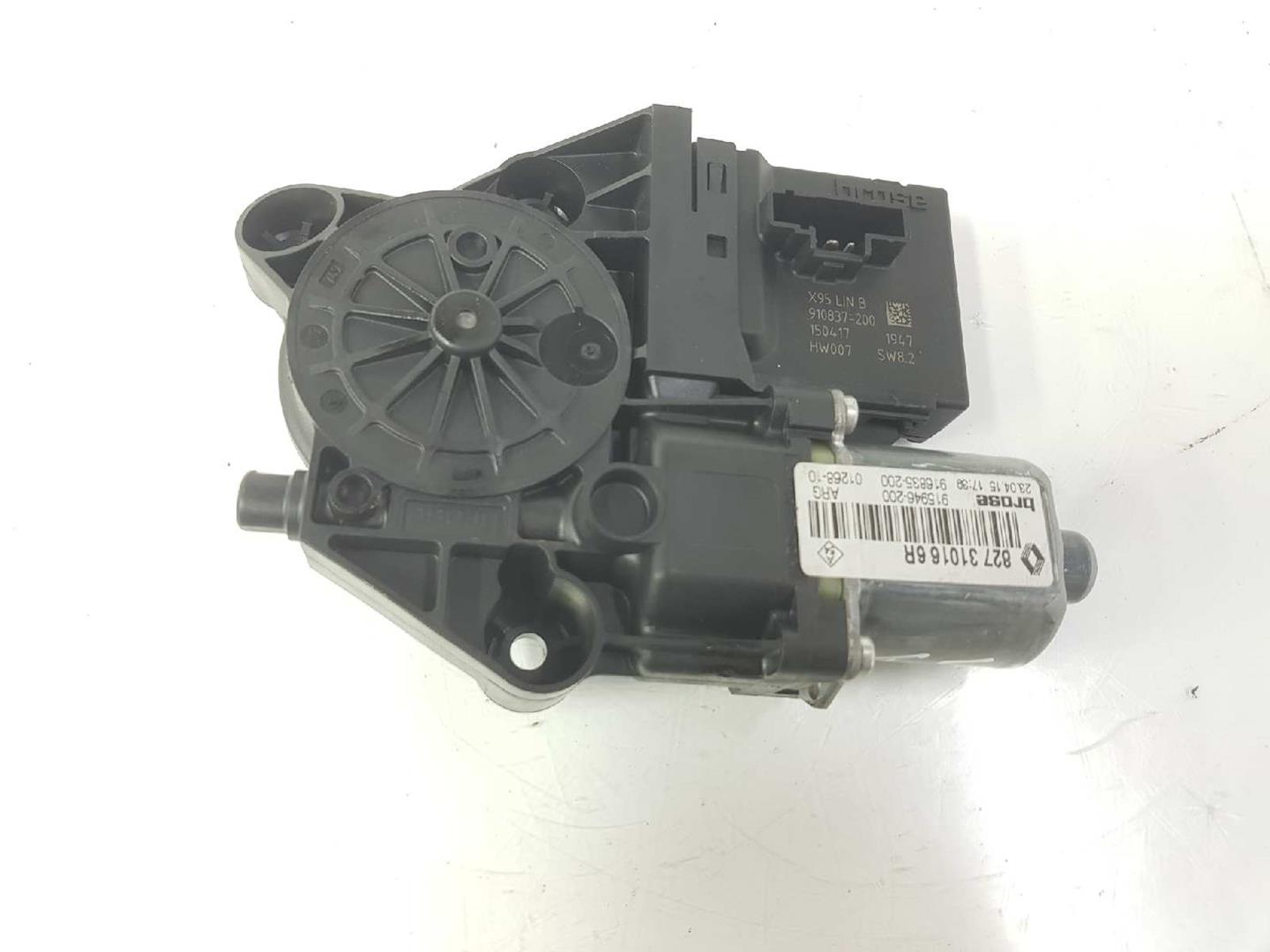 RENAULT Scenic 3 generation (2009-2015) Rear Left Door Window Control Motor 827310166R, 827310166R, SOLOMOTOR 19891315