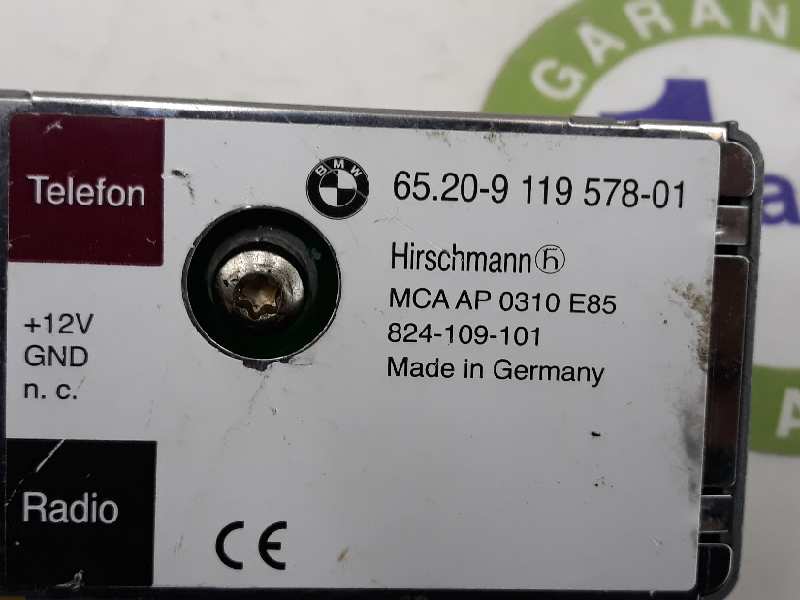 BMW Z4 E85 (2002-2009) Sound Amplifier 65209119578, 65209119578 19608846