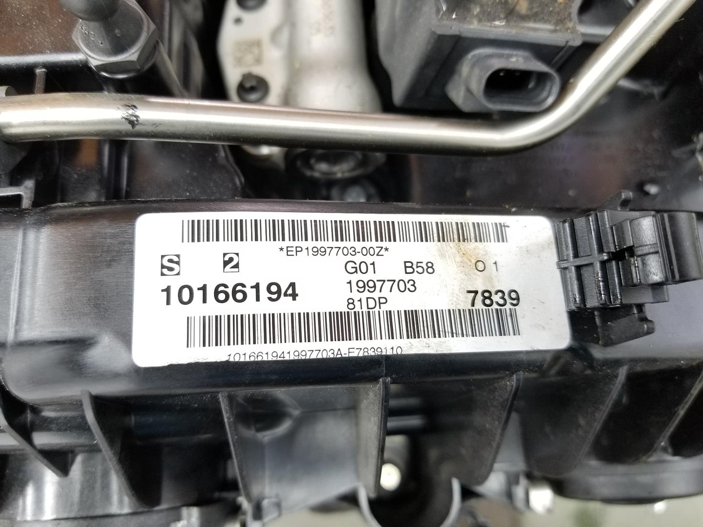 BMW X3 G01 (2017-2024) Motor B58B30B,B58B30B,1212CD 24134544