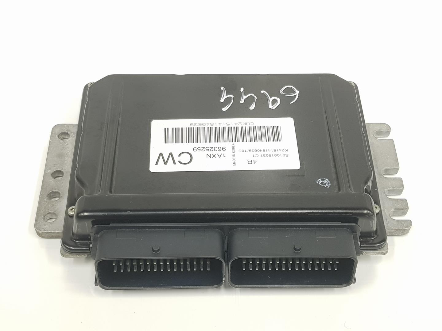 DAEWOO Matiz M100 (1998-2001) Блок керування двигуном ECU S010016031,96325259 23753809