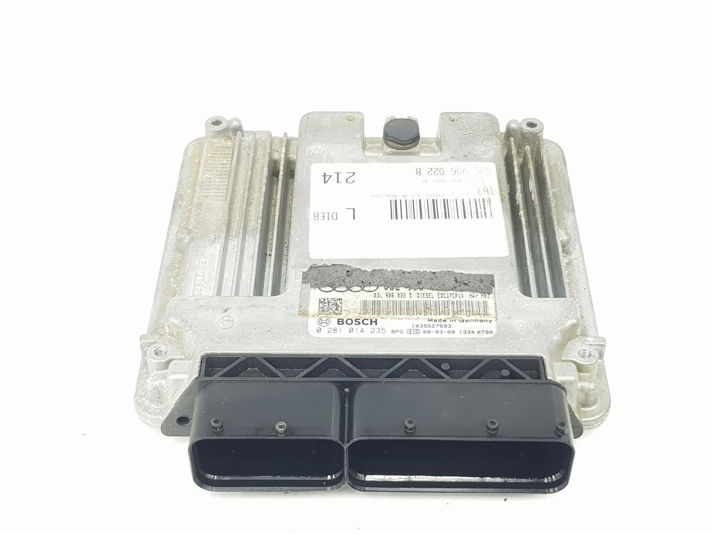 AUDI A4 B8/8K (2011-2016) Engine Control Unit ECU 03L906022B, 03L906022B 24387108