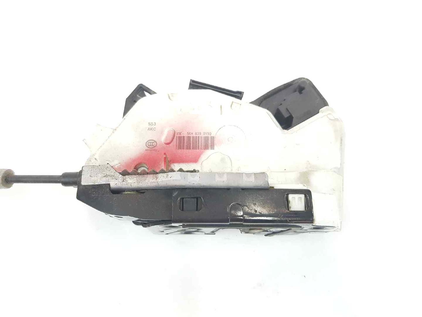 SEAT Leon 3 generation (2012-2020) Rear Left Door Lock 5K4839015Q, 5K4839015AF, 7PINES 19661384