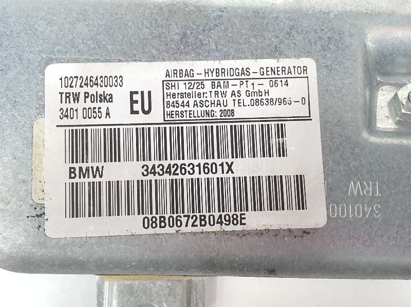 BMW X3 E83 (2003-2010) Front Right Door Airbag SRS 72123426316, 72123426316 19742829