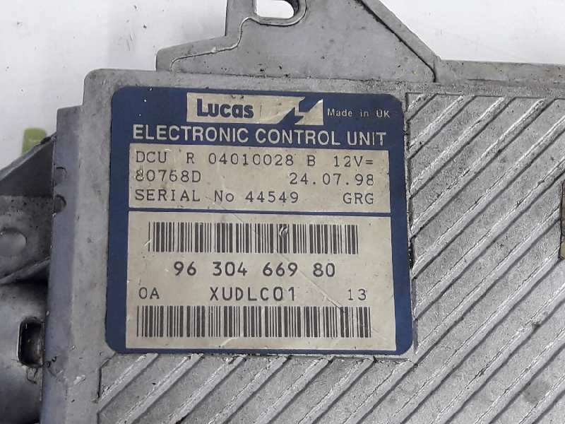 PEUGEOT 406 1 generation (1995-2004) Блок керування двигуном ECU 9630466980,19294K 19632814