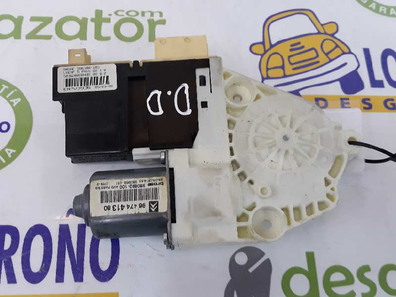 CITROËN C4 1 generation (2004-2011) Moteur de commande de vitre de porte avant droite 9222AV, 9647441380 19608484