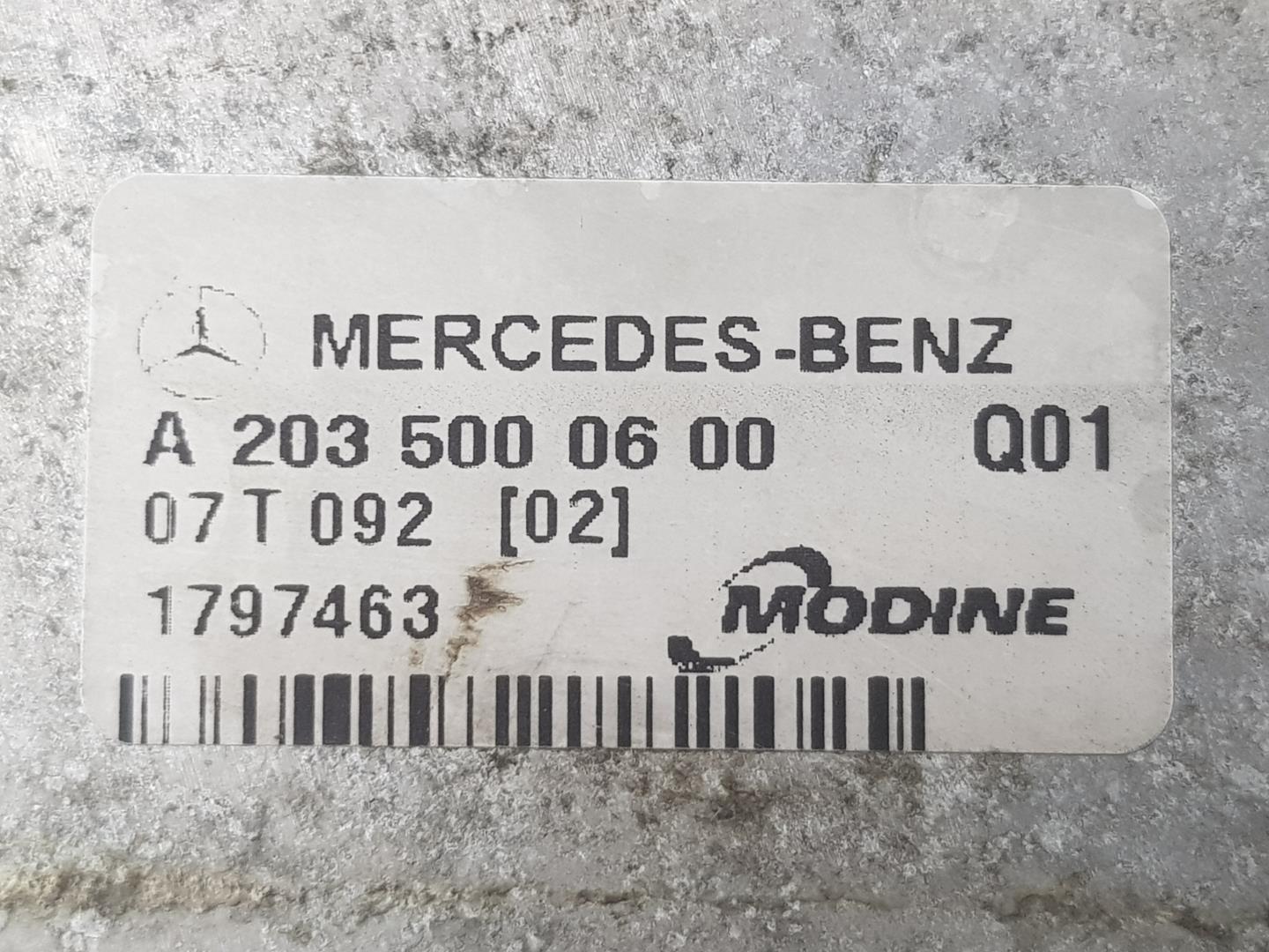 MERCEDES-BENZ SLK-Class R171 (2004-2011) Interkūlerio radiatorius A2035000600, A2035000600 19899063