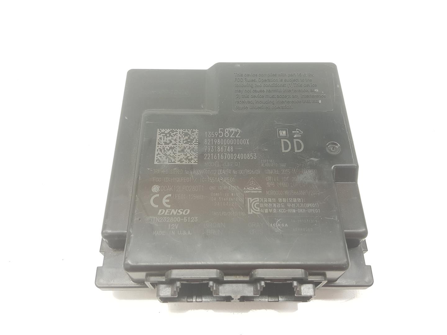 OPEL Mokka 1 generation (2012-2015) Other Control Units 13595822, 13595822 20462550