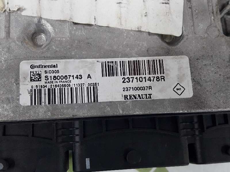 RENAULT Scenic 3 generation (2009-2015) Variklio kompiuteris 237101478R, S180067143A, 237104451R 19610609