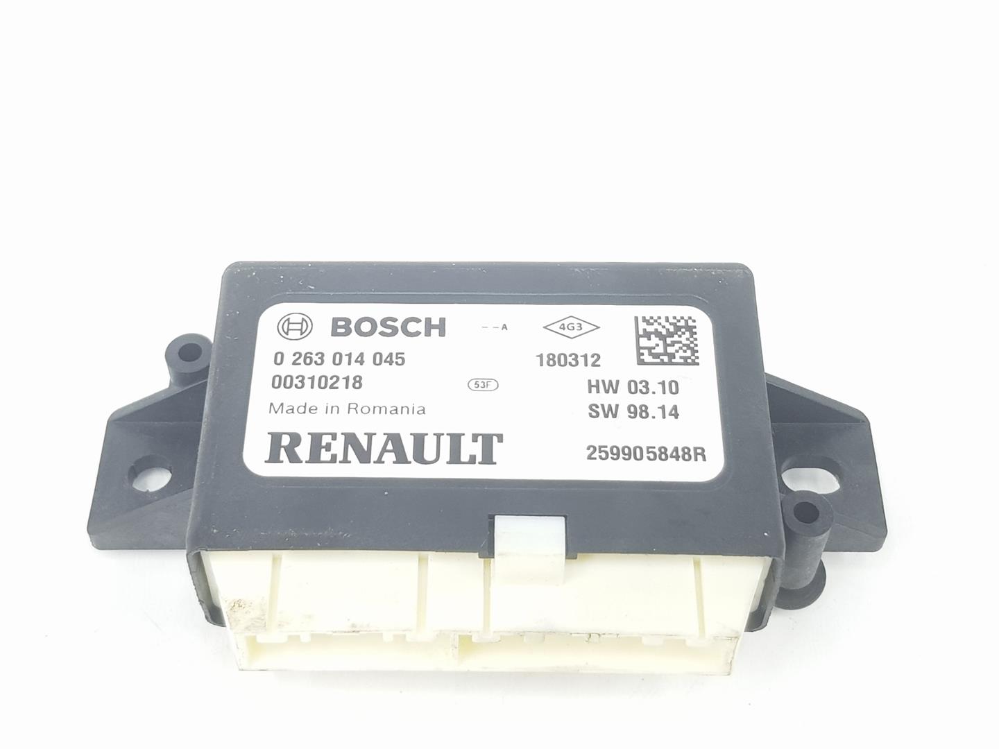 RENAULT Clio 4 generation (2012-2020) Autres unités de contrôle 259905848R, 259905848R 25112462