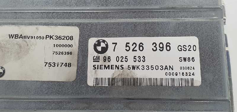 BMW 3 Series E46 (1997-2006) Блок управления коробки передач 24607526396, 960255335WK33503AN, 7526396 19758339