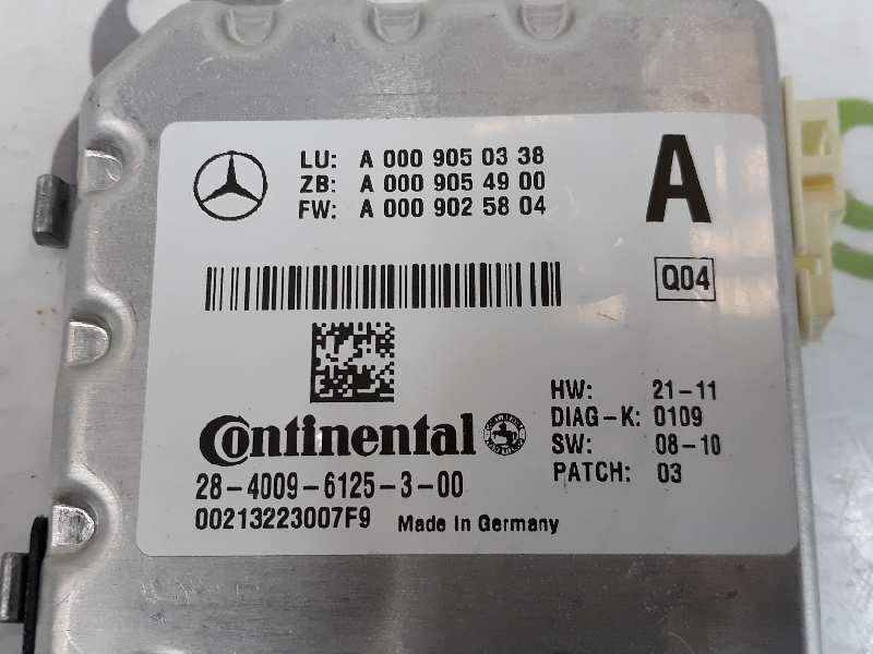 MERCEDES-BENZ C-Class W204/S204/C204 (2004-2015) Caméra frontale A0009050338, 0009057202 19632778