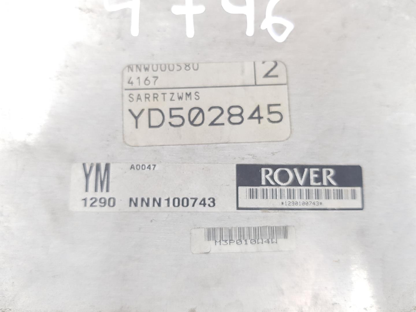 ROVER 45 1 generation (1999-2005) Engine Control Unit ECU NNN100743, YD502845 19897833