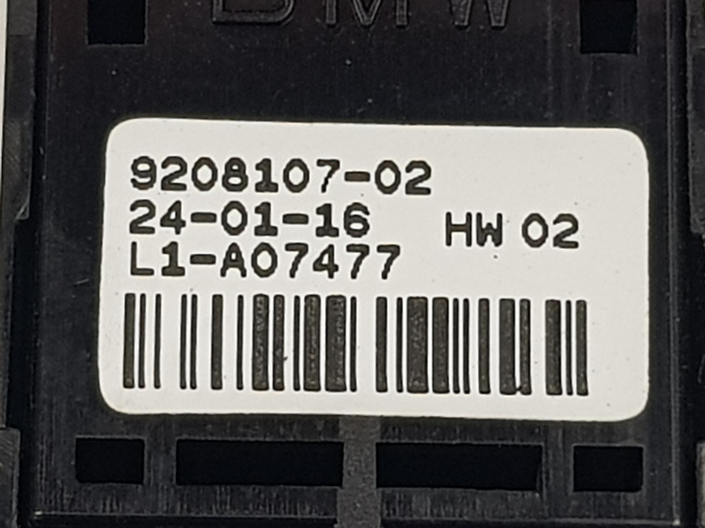 BMW 2 Series Grand Tourer F46 (2018-2023) Rear Right Door Window Control Switch 61319208107, 9208107 24174718