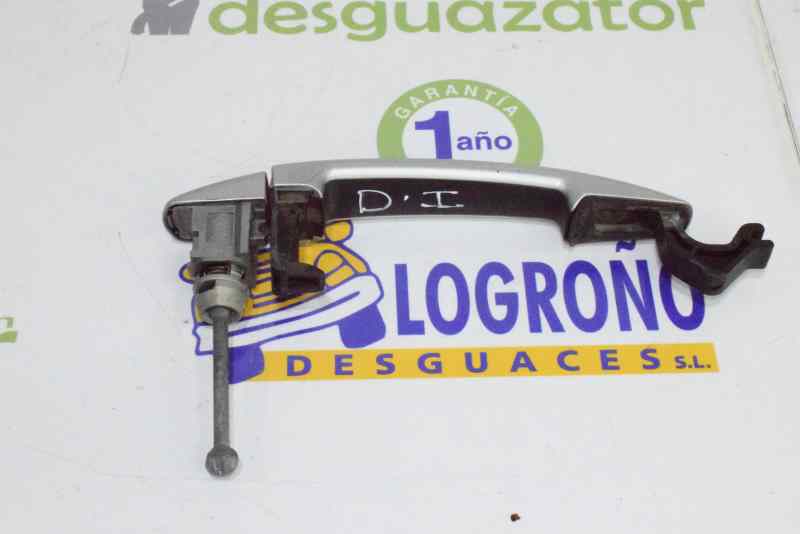 PEUGEOT 207 1 generation (2006-2009) Front Left Door Exterior Handle 9101GH,9101GH,COLORGRIS 19580548