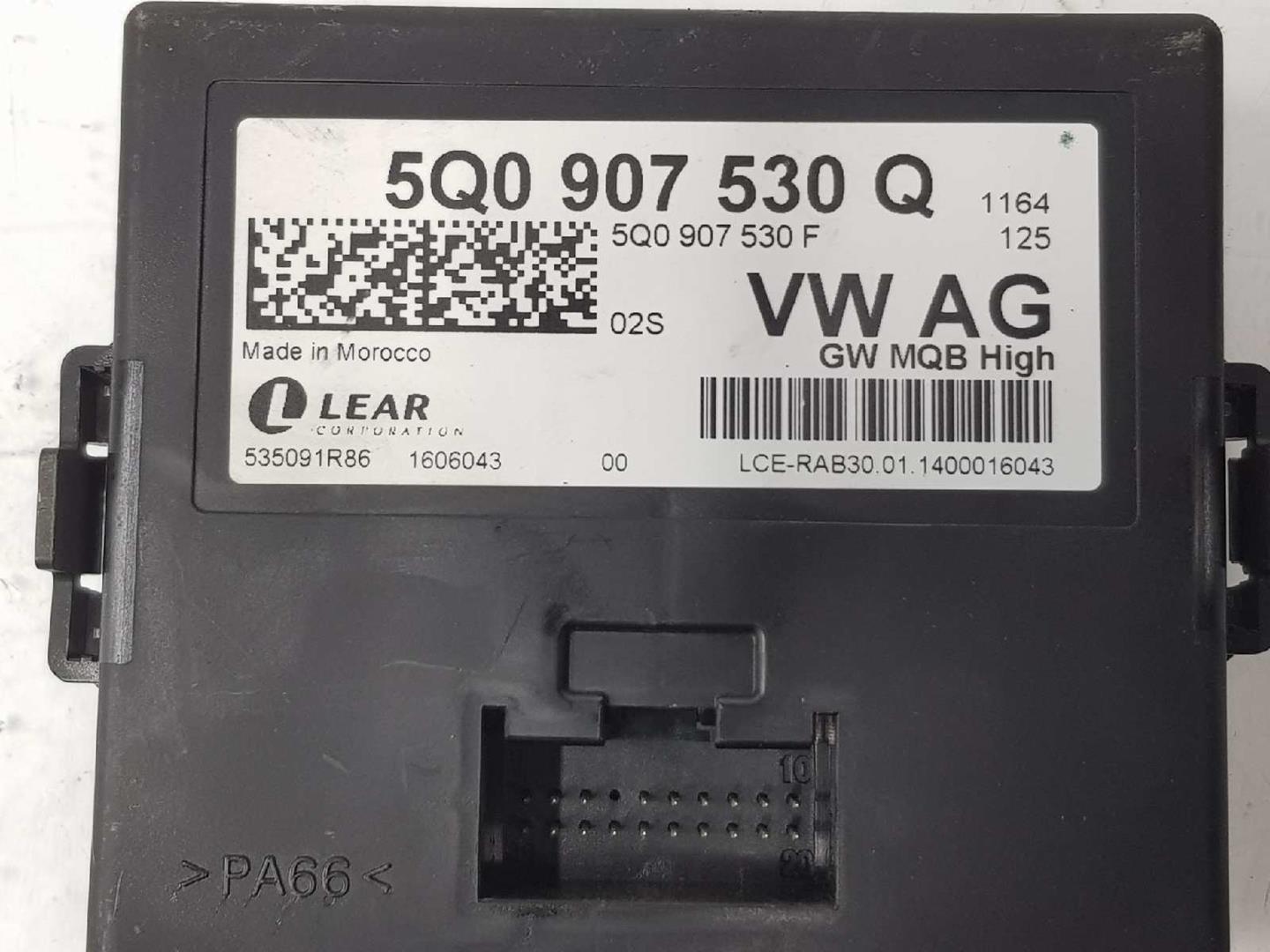 VOLKSWAGEN Golf 7 generation (2012-2024) Gateway Control Unit 5Q0907530Q, 5Q0907530Q 19703807