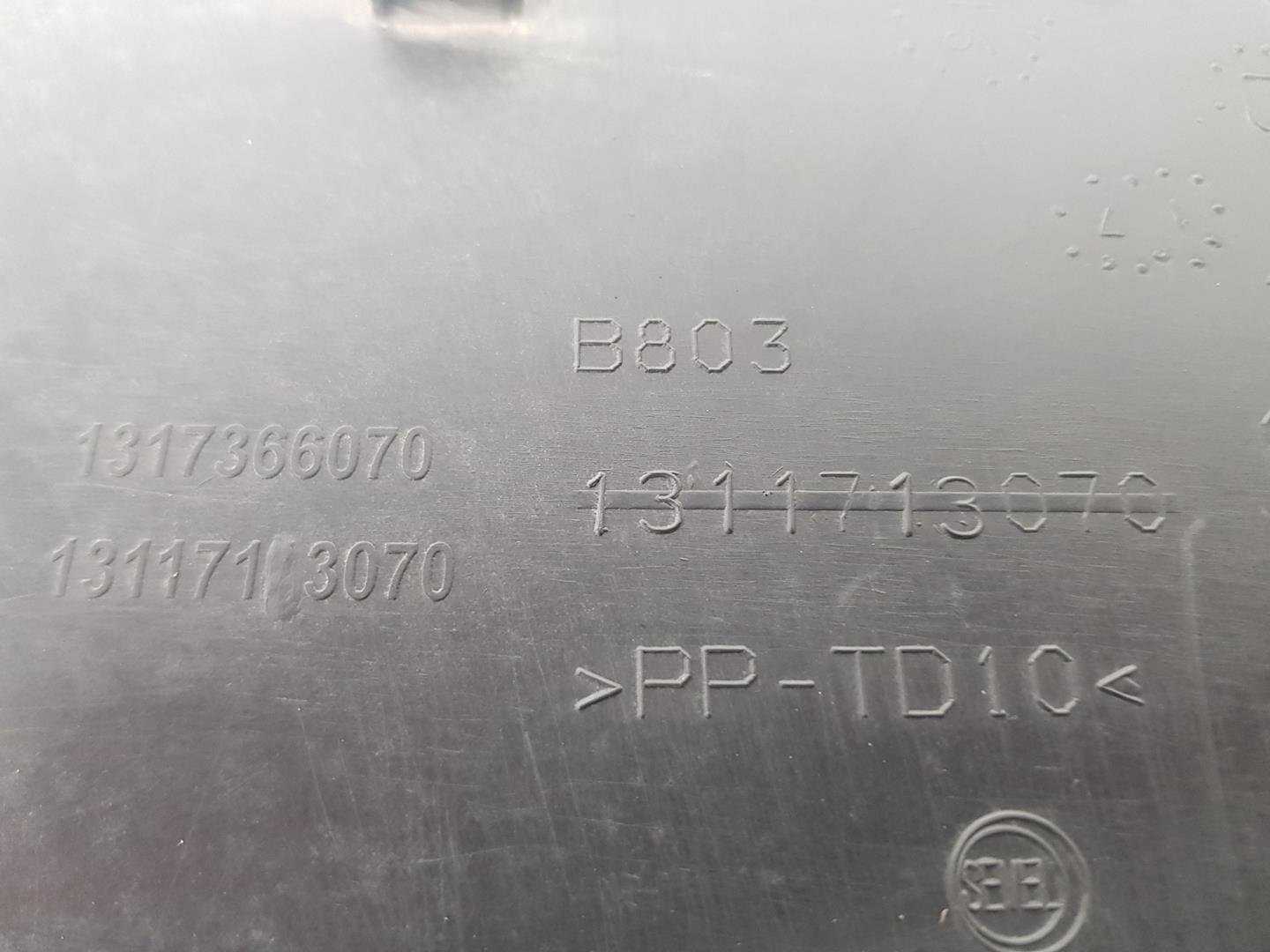 PEUGEOT Boxer 3 generation (2006-2024) Left Side Sliding Door Molding 1311713070, 1637297480 24528519