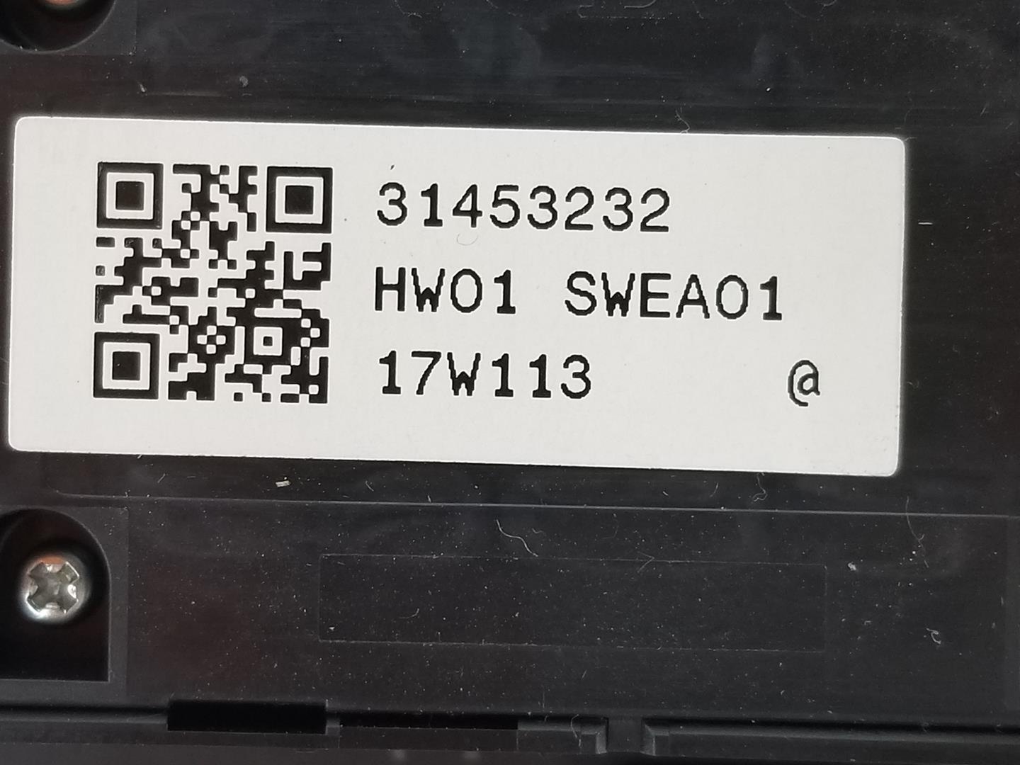 VOLVO V40 2 generation (2012-2020) Commutateur de fenêtre de porte avant gauche 31453232, 31453232, 1141CB2222DL 24173802