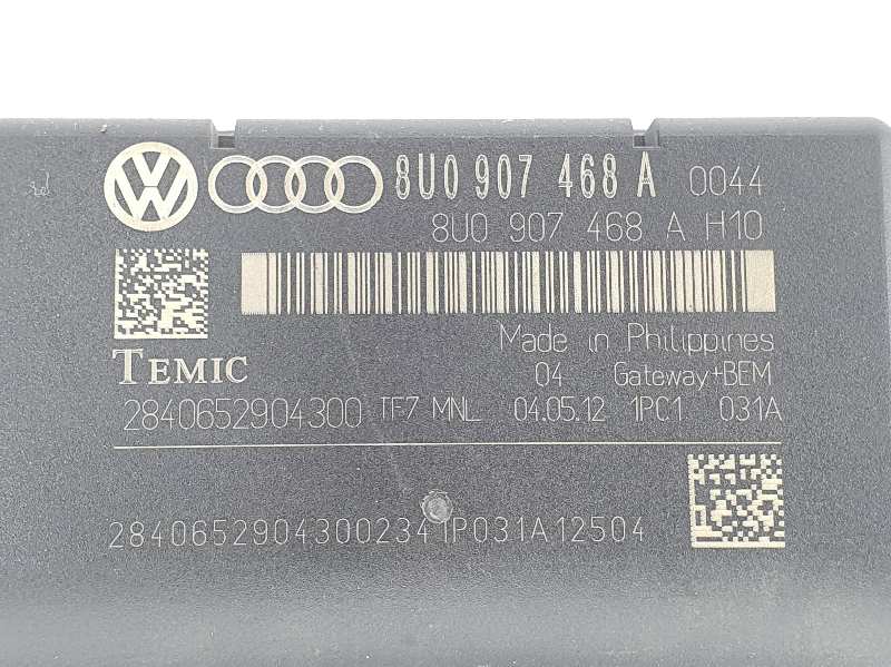 AUDI Q3 8U (2011-2020) Gateway kontrolenhed 8U0907468A,8U0907468A 19756183