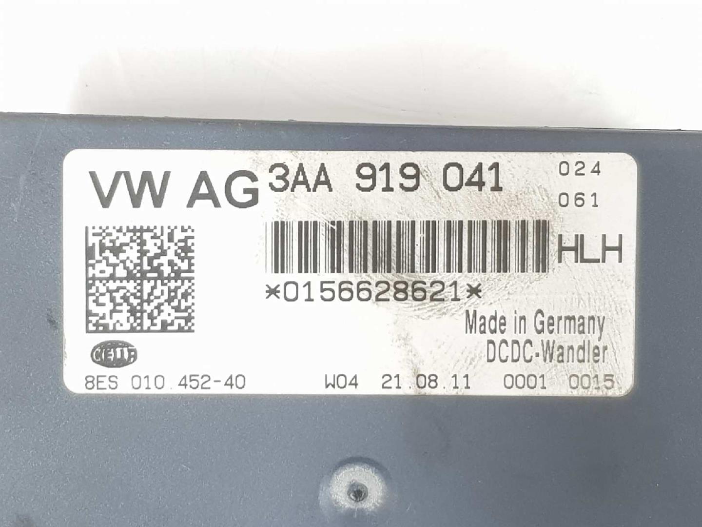 VOLKSWAGEN Passat B7 (2010-2015) Andra styrenheter 3AA919041,3AA919041 19747797