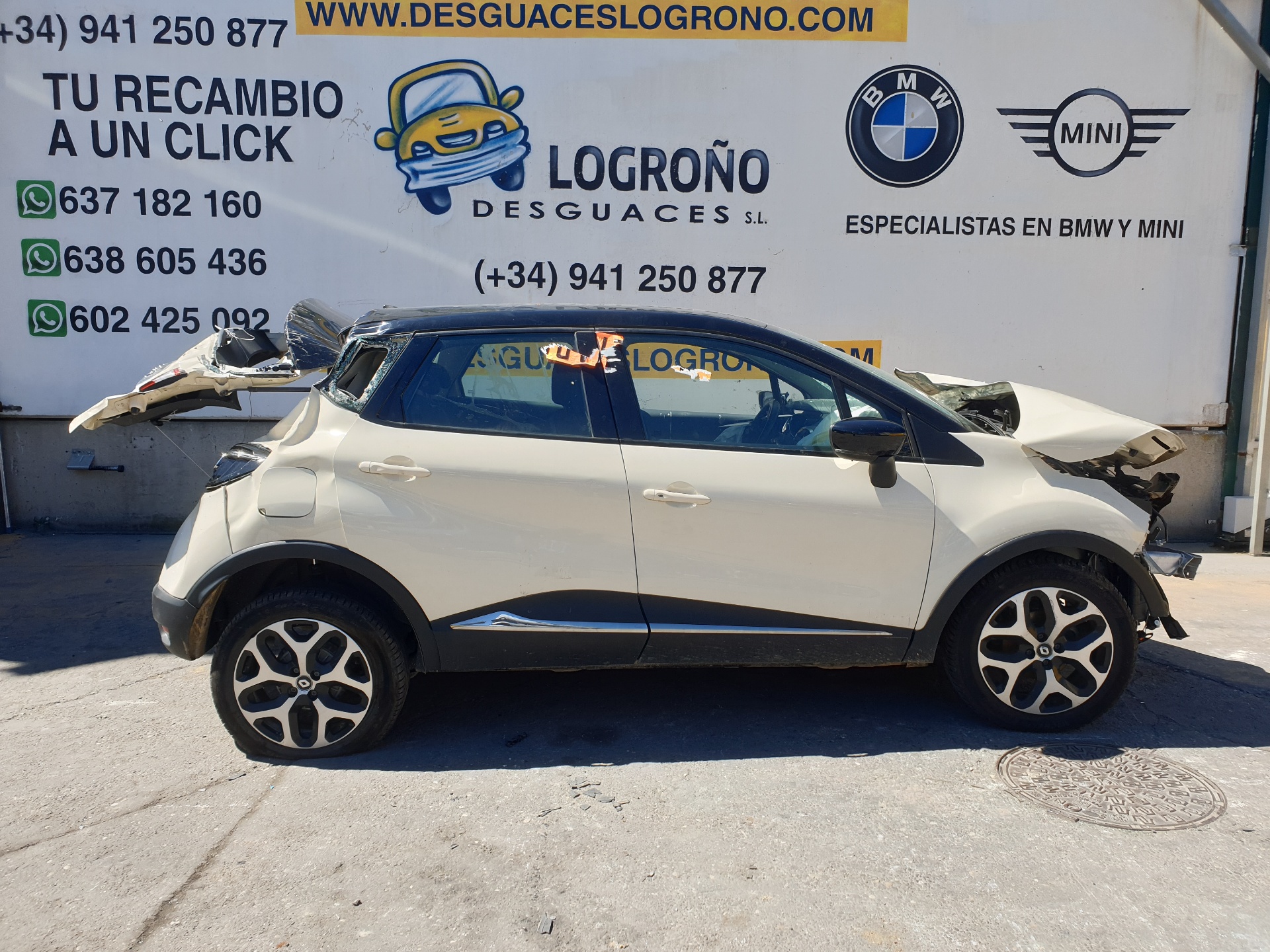 RENAULT Captur 1 generation (2013-2019) Праве бічне дзеркало 963018492R,963018492R,COLORNEGRO 26999516