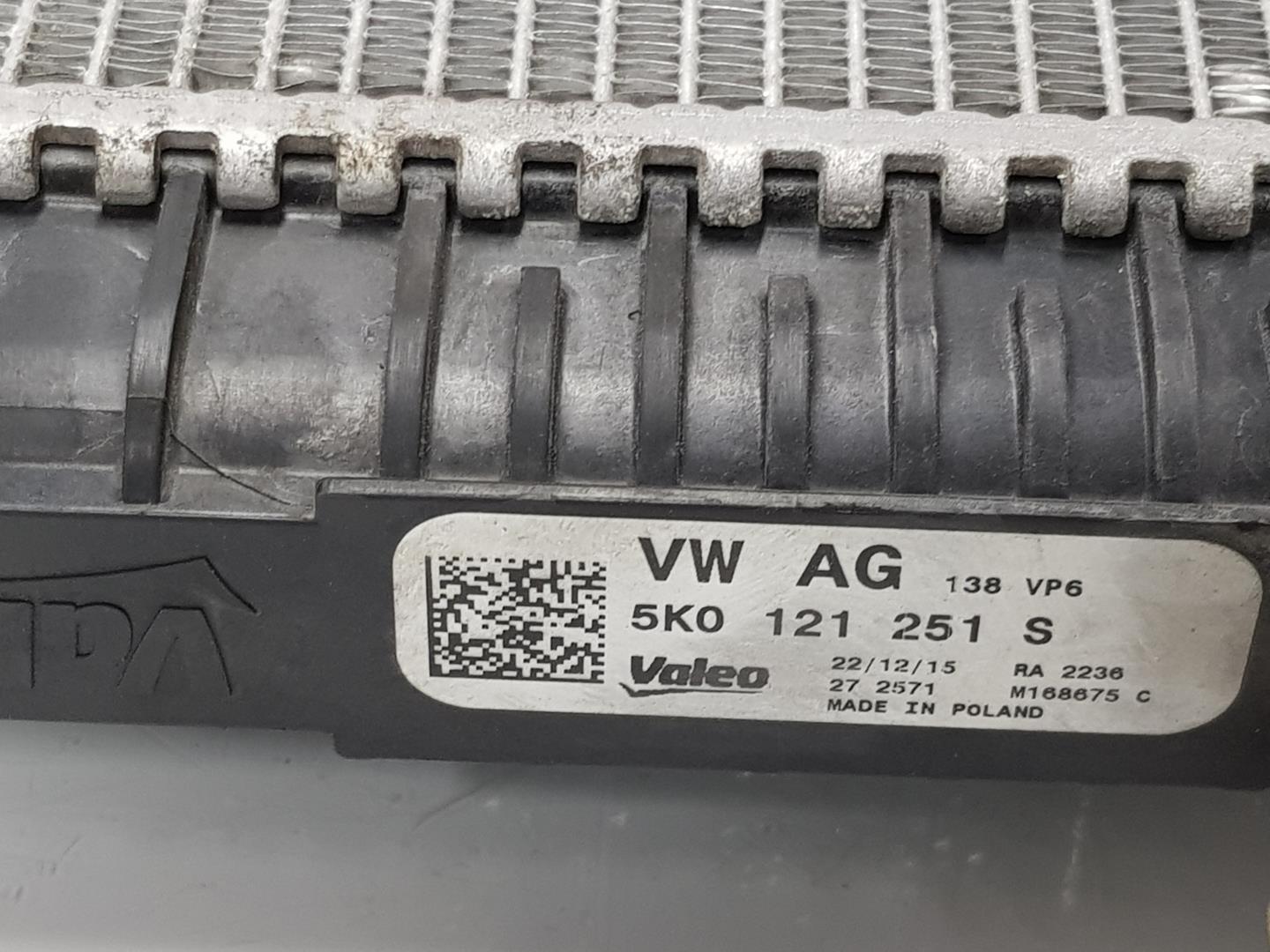 VOLKSWAGEN Caddy 4 generation (2015-2020) Air Con radiator 5K0121251S, 5K0121251S 25327848