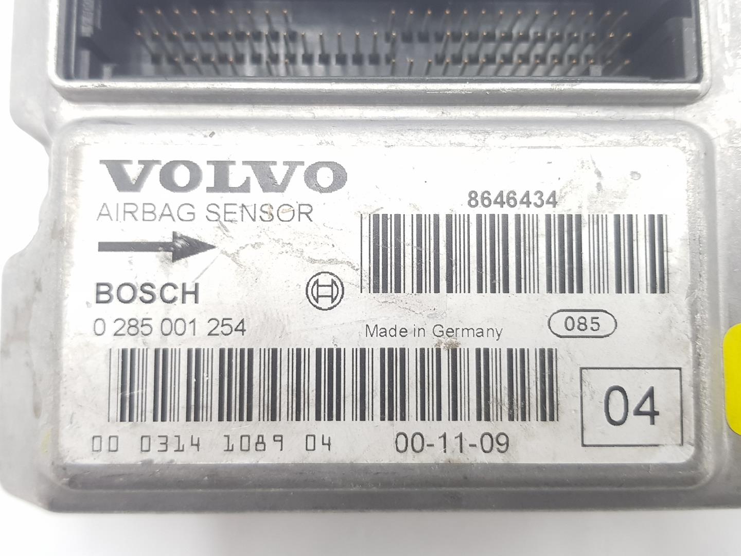 VOLVO V70 2 generation (2000-2008) Unité de contrôle SRS 8646434, 0285001254 19910940