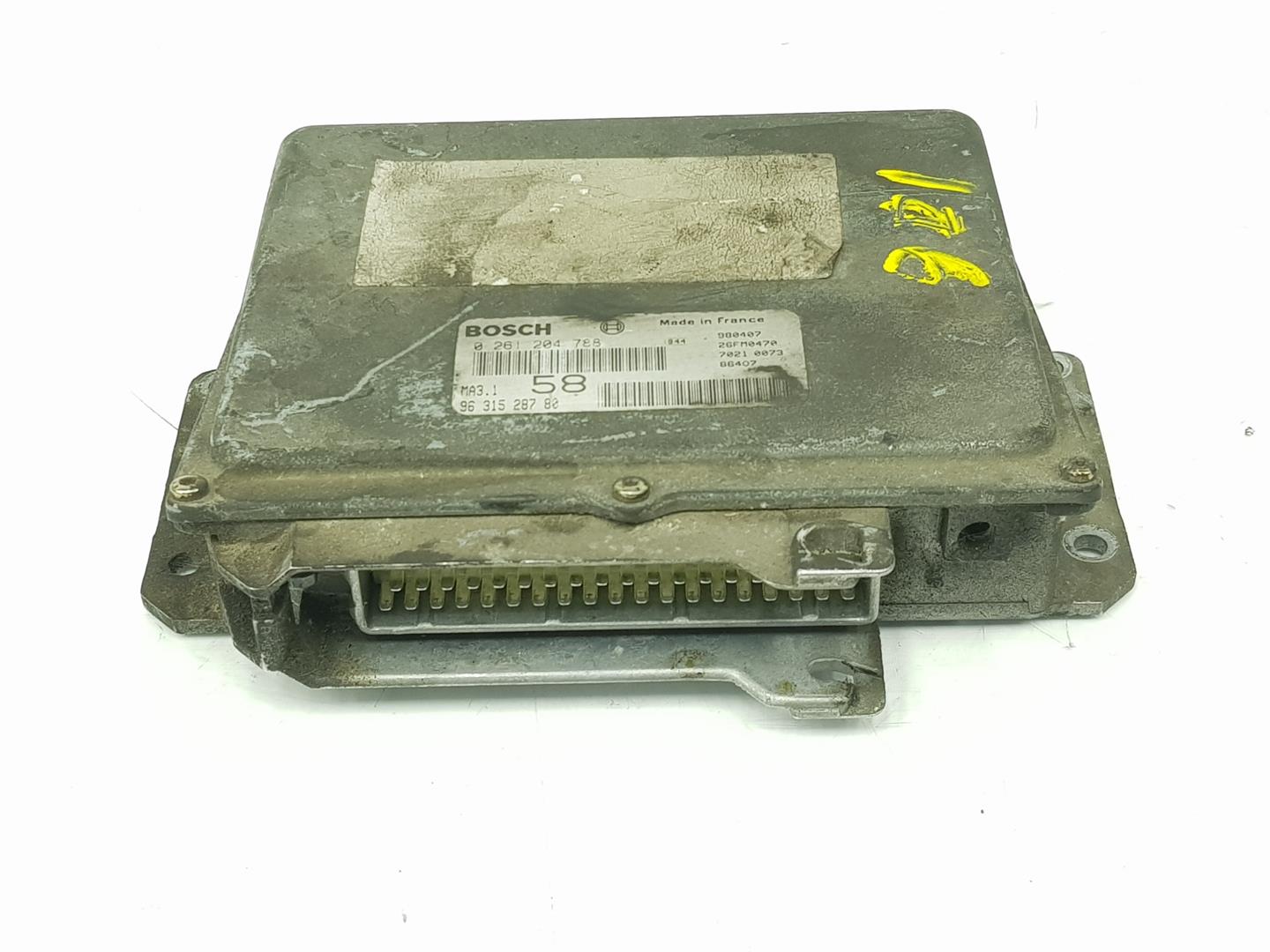 CITROËN Engine Control Unit ECU 9631528780,0261204788,2222DL 19771884